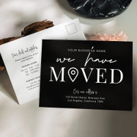 We've Moved Minimal Business Office Address Change