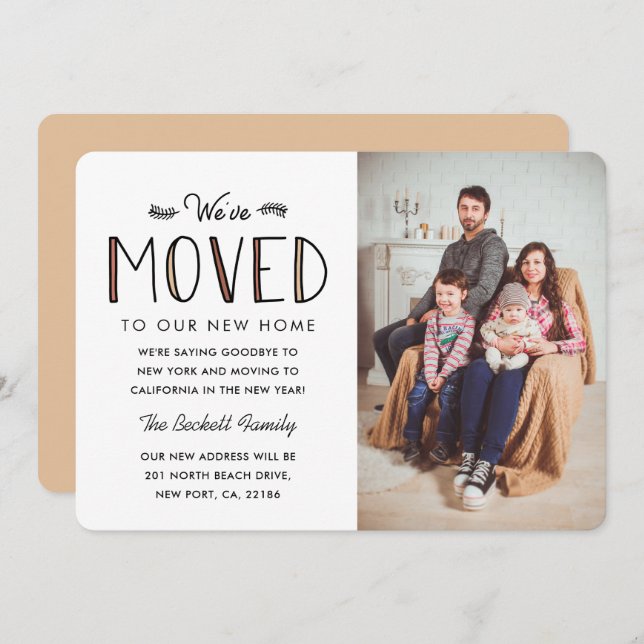 We've Moved | Moving Announcement (Front/Back)