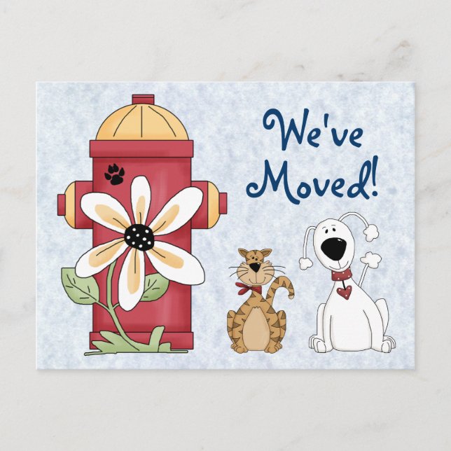 We've Moved Moving Announcement (Front)