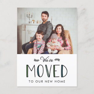 We've Moved Moving Announcement