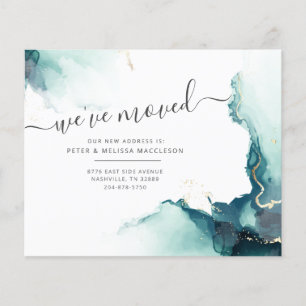 We've Moved Moving Change of Address Announcement