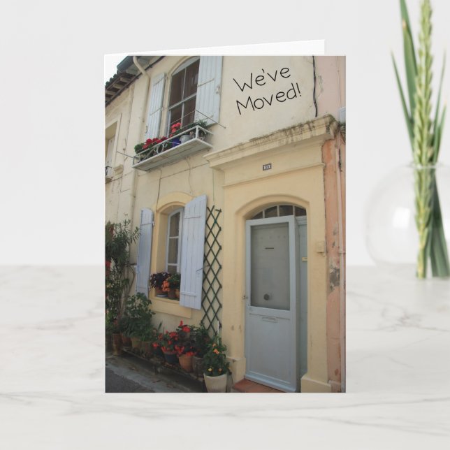 We've Moved - New Address Announcement (Front)