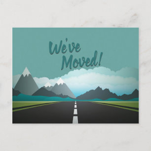We've Moved New Address Announcement Postcard