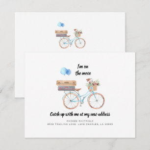 We've Moved New Address Bicycle Moving Announcement