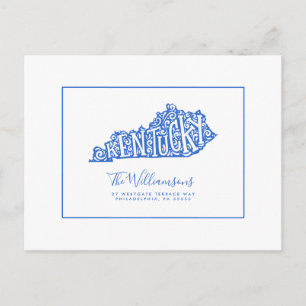 We've Moved New Address Kentucky Postcard