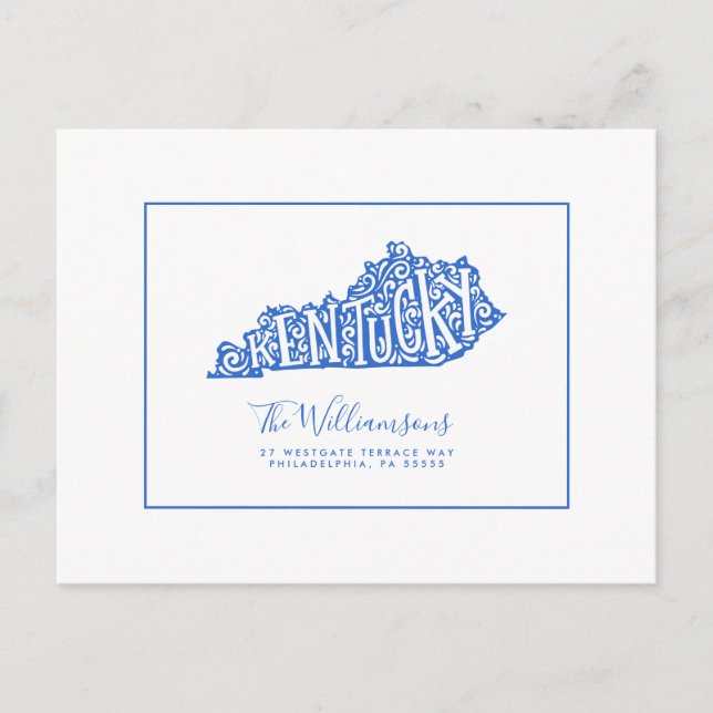 We've Moved | New Address | Kentucky Postcard (Front)