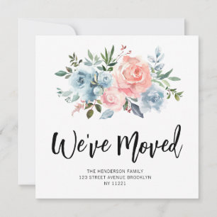 WE'VE MOVED new address moving announcement