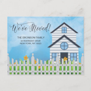 We've Moved! New Home Announcement Postcard