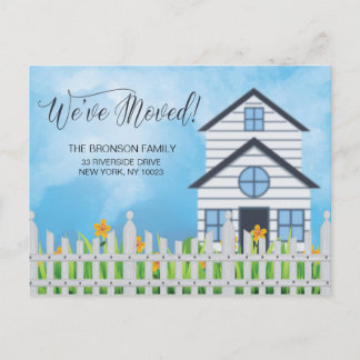 We've Moved! New Home Announcement Postcard