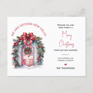 We've Moved New Home Christmas Moving Announcement