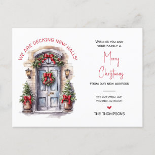 We've Moved New Home Christmas Moving Announcement