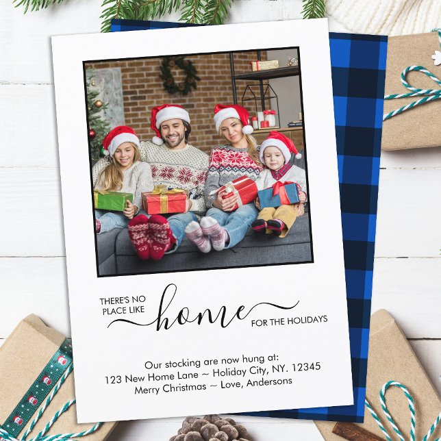 We've Moved New Home Holidays Photo Moving Card (Creator Uploaded)