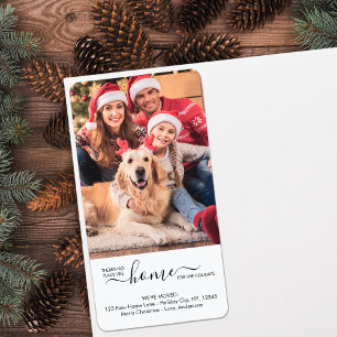 We've Moved New Home Modern Photo Holiday Moving