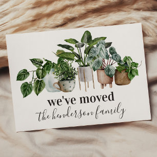 We've Moved New Home Moving Announcement