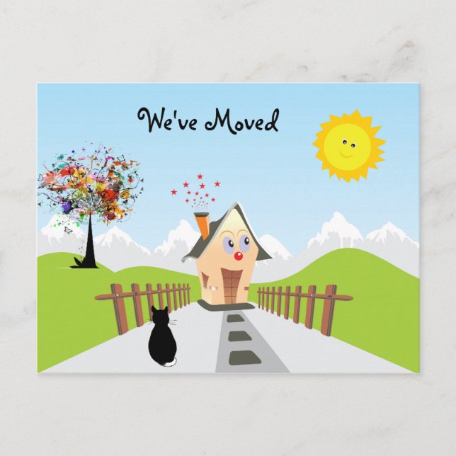 We've Moved New Home New Address Announcement Postcard (Front)