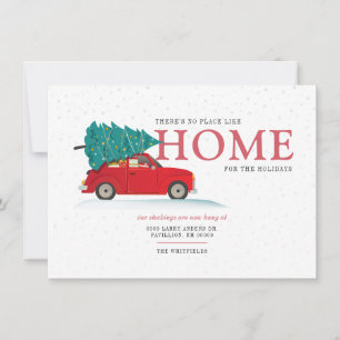 We've Moved No Place Like Home Holiday Moving Announcement