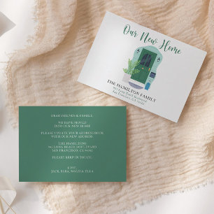 We've Moved Our New Home Moving Announcement