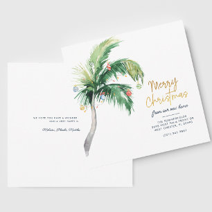 We've Moved Palm Tree Holiday Moving Announcement