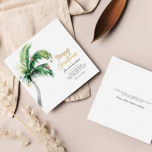 We've Moved Palm Tree Holiday Moving Announcement