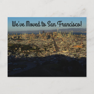 We've Moved - San Francisco Twin Peaks #2 Postcard