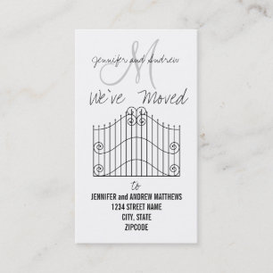 We've Moved to New Address Announcement