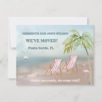We've Moved Watercolor Beach Budget Moving 
