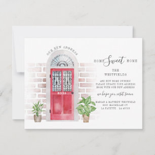 We've Moved Watercolor Boho Moving Announcement