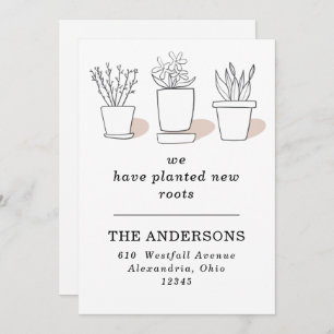 We've Planted New Roots Plants Moving Announcement