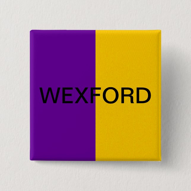 Wexford  Flag Pin Badge (Front)
