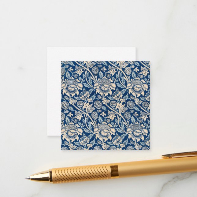 Wey, 1883 by William Morris Enclosure Card (Front/Back In Situ)