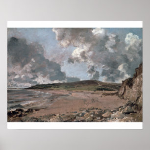 Weymouth Bay with Jordan Hill, c.1816 (oil on canv Poster