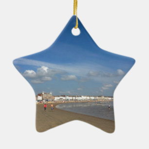 Weymouth Beach Ceramic Ornament
