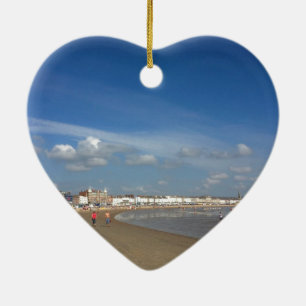 Weymouth Beach Ceramic Ornament