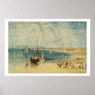 Weymouth, c.1811 (w/c on paper) poster