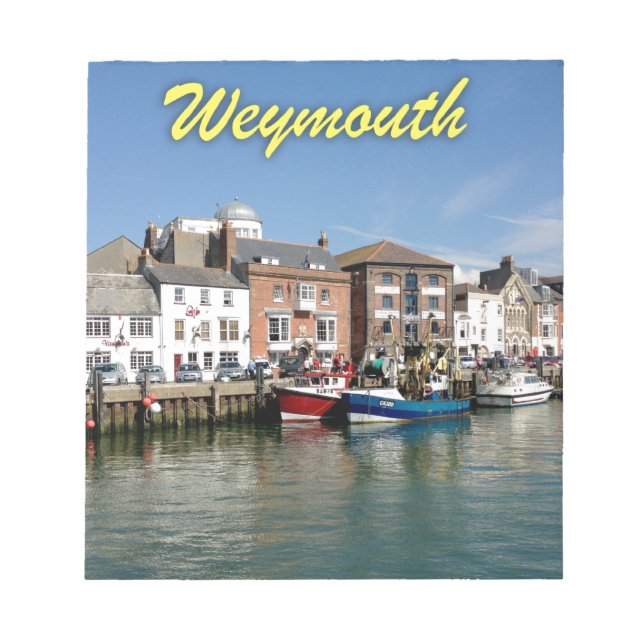 Weymouth - Professional photo. Notepad (Front)