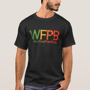 WFPB logo - dark t shirt