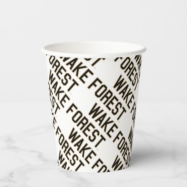 WFU | Wake Forest Paper Cups (Back)
