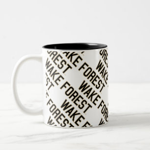 WFU   Wake Forest Two-Tone Coffee Mug