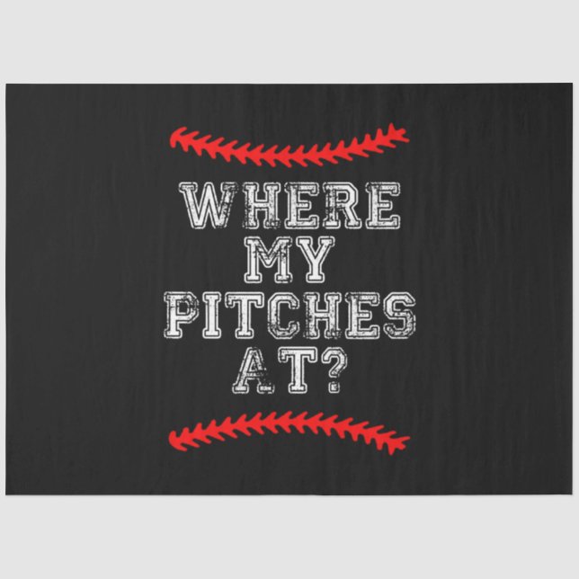 Wgere My Pitches AI ? Tissue Paper (Front)