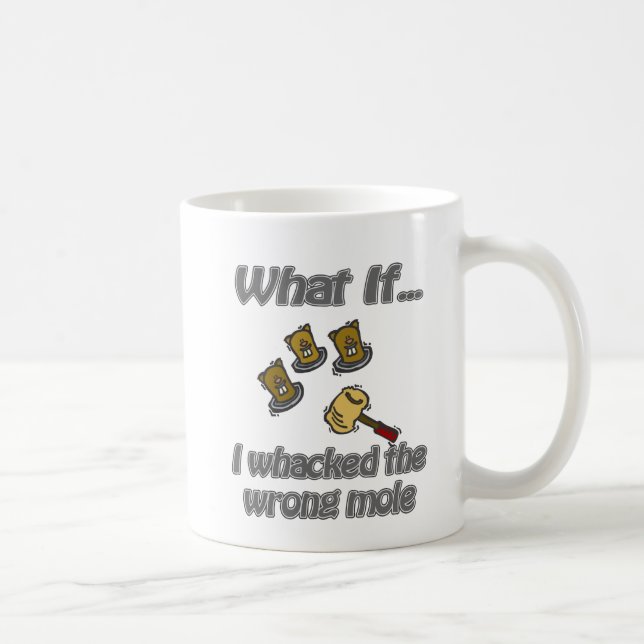 whack a mole coffee mug (Right)
