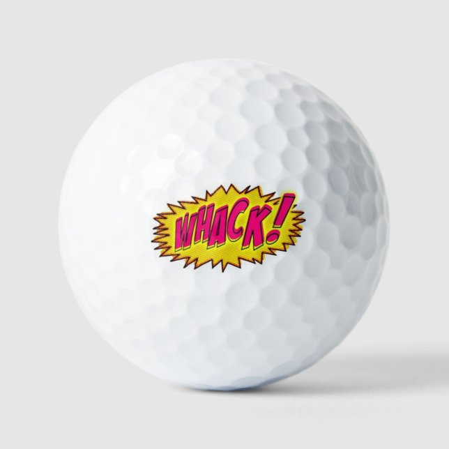**WHACK* GOLF BALLS (Front)
