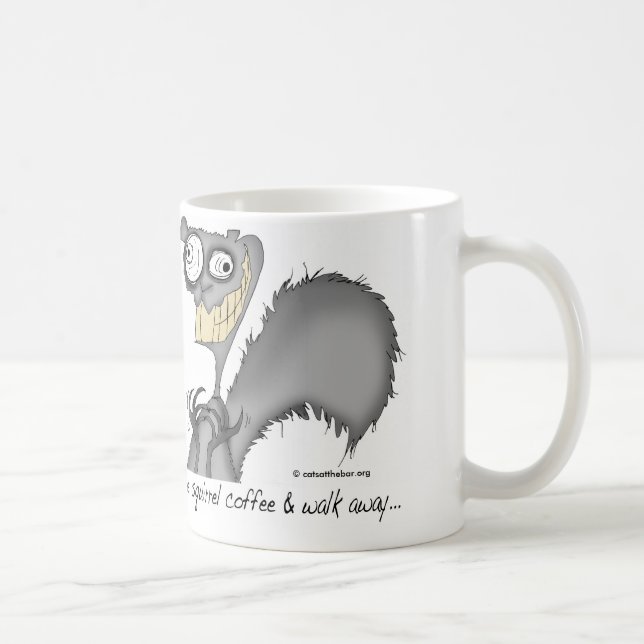 Whacky Squirrel Mug (Right)