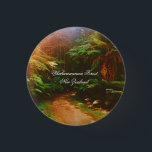 Whakarewarewa Forest, Rotorua, New Zealand 1 Inch Round Button<br><div class="desc">New Zealand's Redwoods</div>