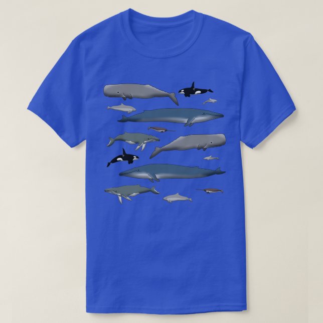 Whale 2 6 T-Shirt (Design Front)