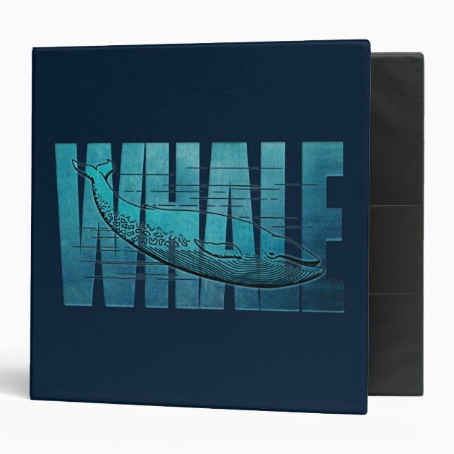 whale 3 ring binder (Front/Inside)