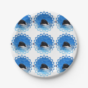 whale-51 paper plate