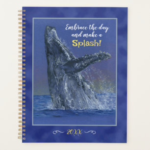 Whale Art avec plaisir Dit Weekly/Daily Planner