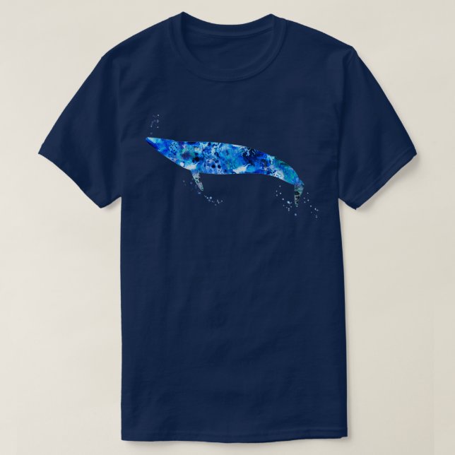 Whale Blue Whale 1 T-Shirt (Design Front)