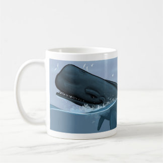 Whale coffee mug