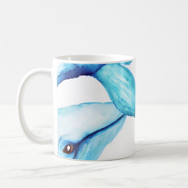 Whale Coffee Mug (Left)